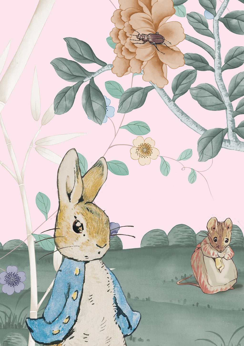 Peter Rabbit ™ in Pavilion Pink